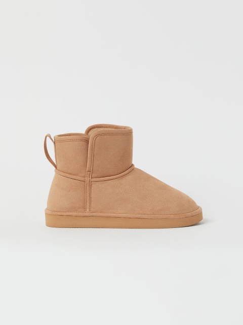 

H&M Women Beige Warm-Lined Boots