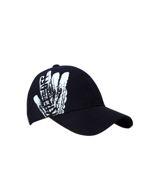 

TyranT Adult Black & White Printed Baseball Cap