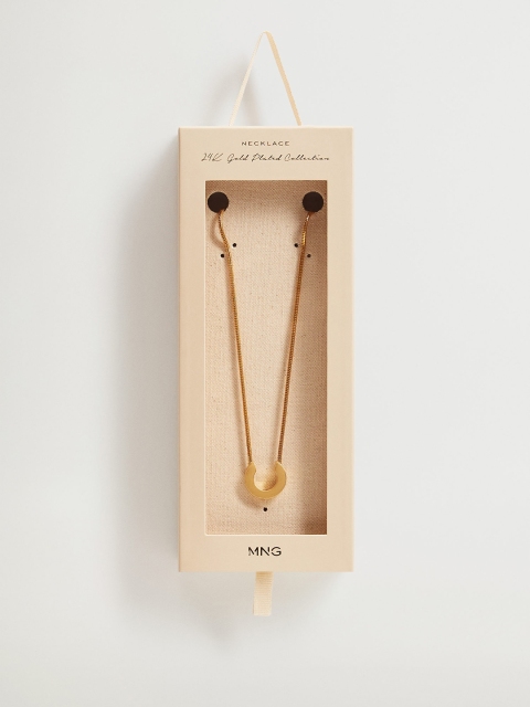 

MANGO 24K Gold-Plated Necklace