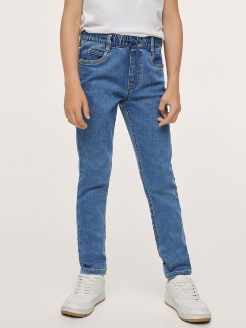 

Mango Kids Boys Blue Clean Look Stretchable Jeans