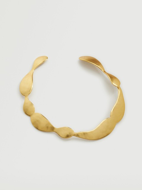 

MANGO Gold-Toned Statement Choker Necklace