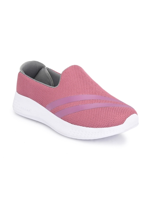 

OFF LIMITS Women Mauve Mesh Walking Non-Marking Shoes