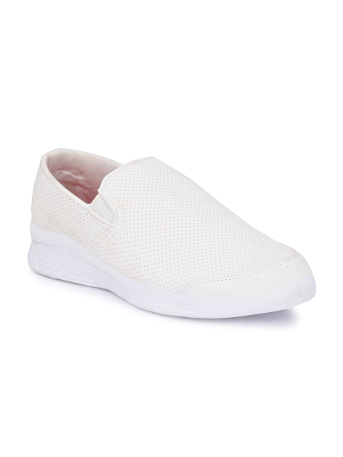 

Yuuki Men White Mesh Walking Non-Marking Shoes