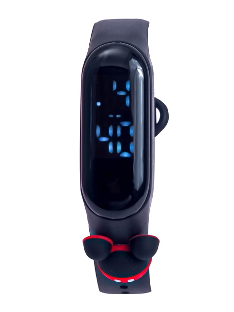 

Spiky Kids Black Printed Dial Digital Multi Function Watch Wed1_Blk_Mick