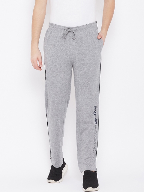 

Duke Men Grey Solid Track Pants