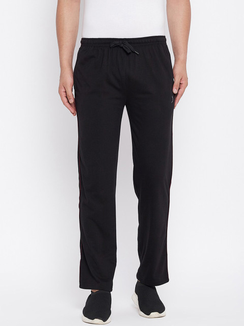 

Duke Men Black Track Pants