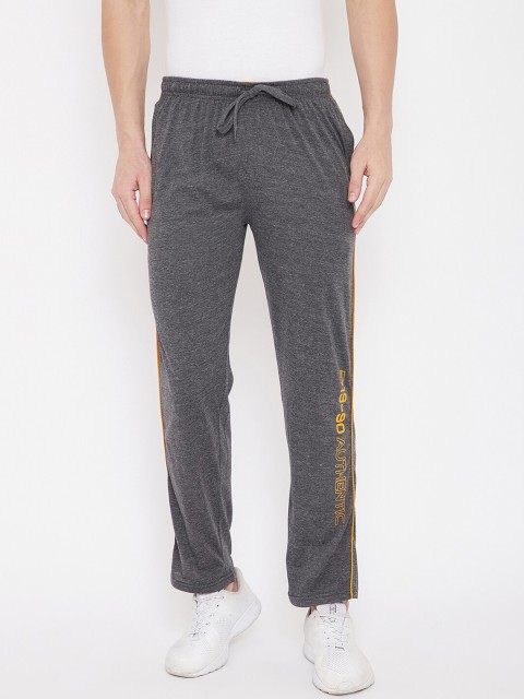 

Duke Men Grey Solid Track Pants