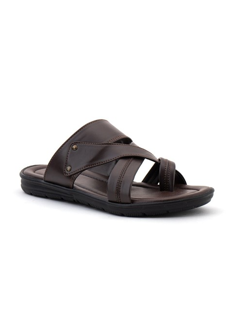 

Khadims Men Brown Comfort Sandals