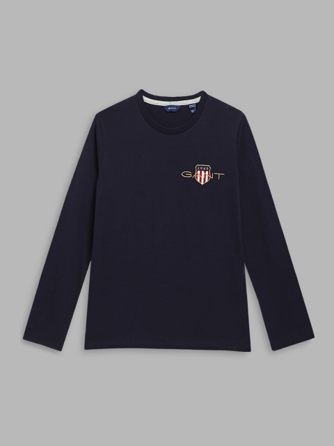 

GANT Unisex Kids Navy Blue T-shirt