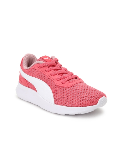 

Puma Unisex Kids Pink Mesh Running Shoes