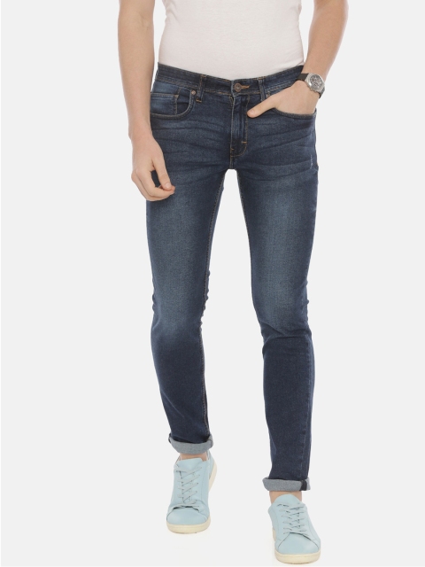 

Swiss Club Men Blue Slim Fit Light Fade Jeans