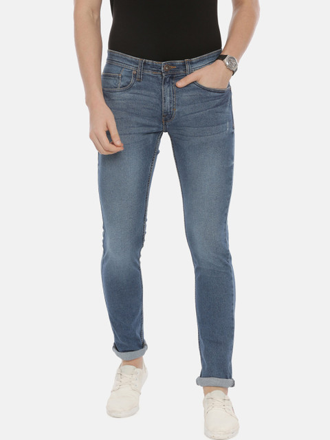 

Swiss Club Men Blue Slim Fit Light Fade Jeans