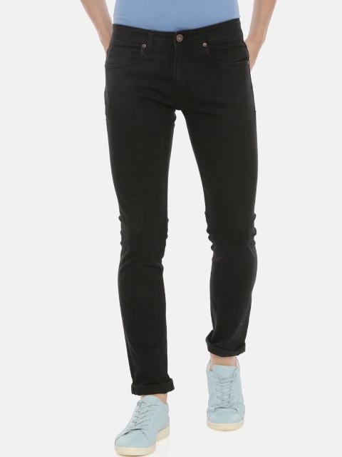 

Swiss Club Men Black Slim Fit Jeans