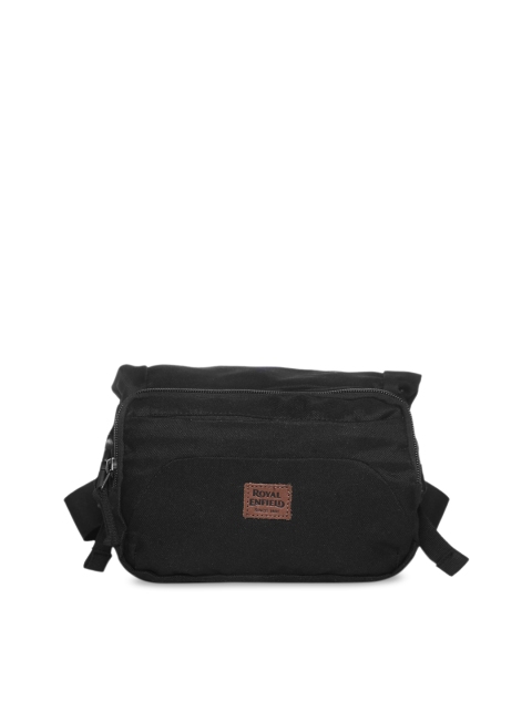 

Royal Enfield Black Solid Waist Pouch