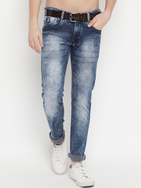 

V2 Value & Variety Men Blue Heavy Fade Jeans