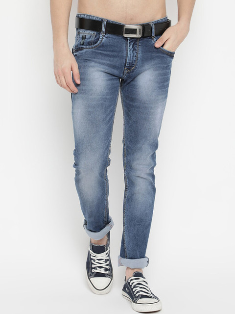 

V2 Value & Variety Men Blue Heavy Fade Jeans
