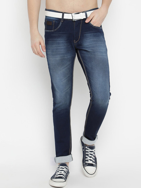 

V2 Value & Variety Men Blue Heavy Fade Jeans