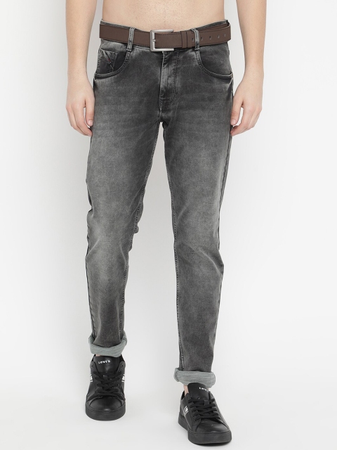 

V2 Value & Variety Men Grey Mildly Distressed Heavy Fade Jeans