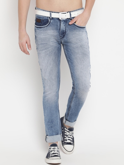

V2 Value & Variety Men Blue Heavy Faded Jeans