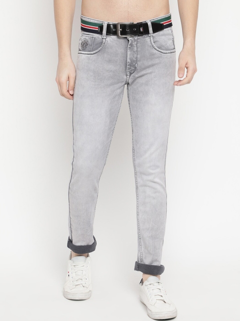 

V2 Value & Variety Men Grey Heavy Fade Jeans