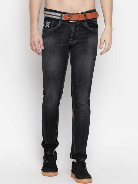 

V2 Value & Variety Men Black Mid-Rise Light Fade Jeans