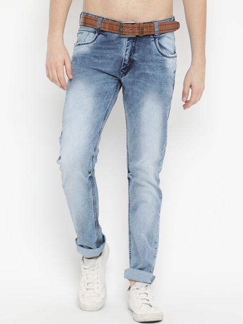 

V2 Value & Variety Men Blue Heavy Fade Jeans