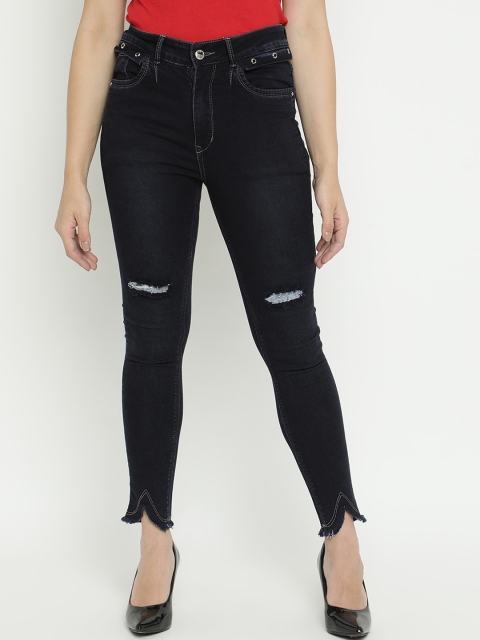 

V2 Value & Variety Women Dark Blue Mid Rise Jeans