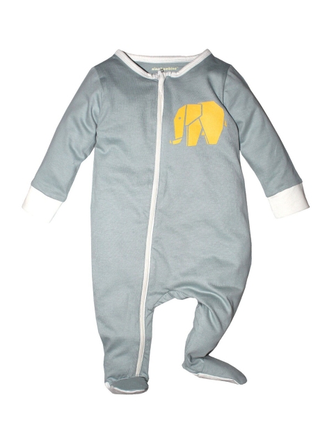 

Nino Bambino Kids Grey Cotton Romper