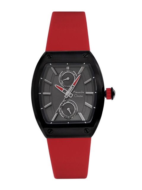 

Alexandre Christie Women Red Dial Analogue Multi Function Watch 2944BFRIPBARE
