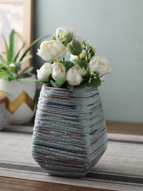 

TAYHAA Grey & Brown Textured Planter Pot