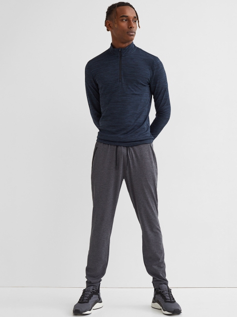 

H&M Men Grey Slim Fit Track Pants