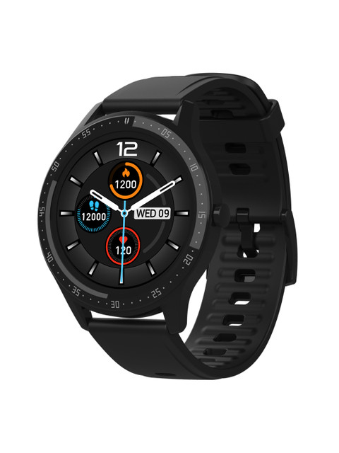 

Fire-Boltt 360 Large Display in-Built Games SpO2 Smartwatch - Black 03BSWAAY