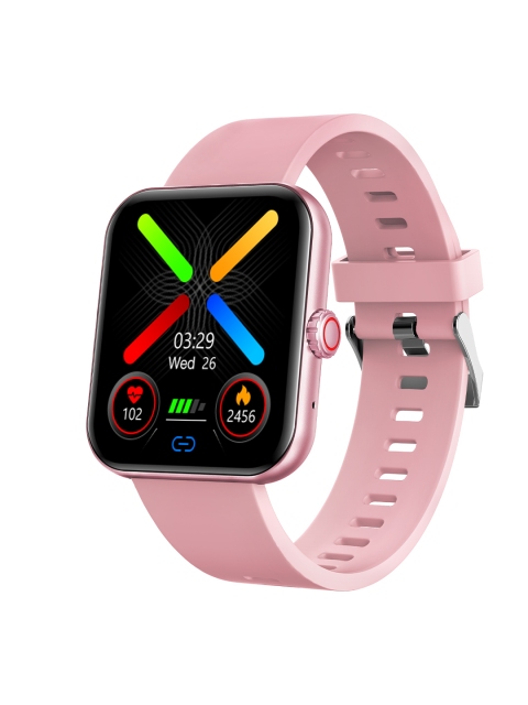 

Fire-Boltt Unisex AI 1.69" Bluetooth Calling Voice Assistant Smartwatch 15BSWAAY#4 - Pink