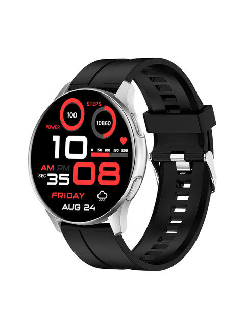 

Fire-Boltt Black Invincible Amoled 454x454 BT Calling 8GB Smartwatch