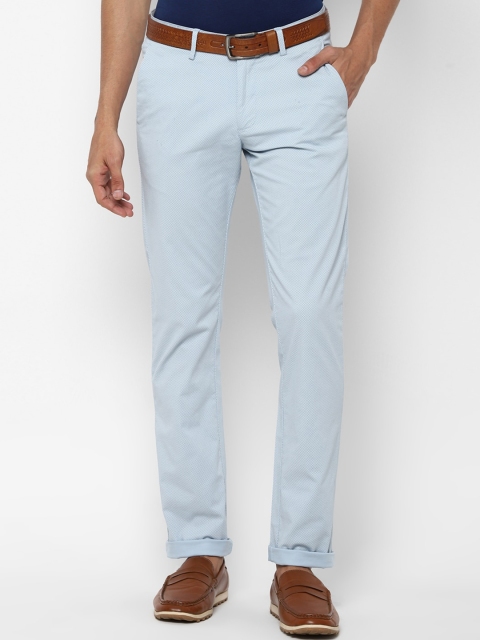 

Allen Solly Men Blue Slim Fit Chinos Trousers