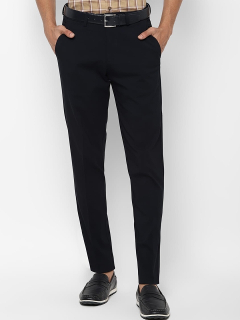 

Allen Solly Men Black Slim Fit Trousers