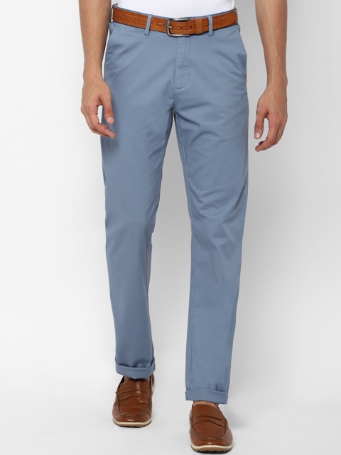 

Allen Solly Men Blue Trousers