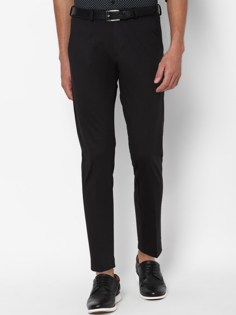 

Allen Solly Men Black Slim Fit Formal Trousers