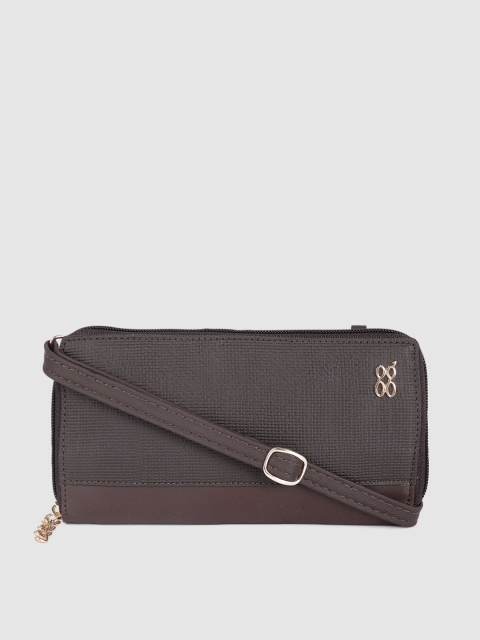 

Baggit Women Brown Zip Around Wallet