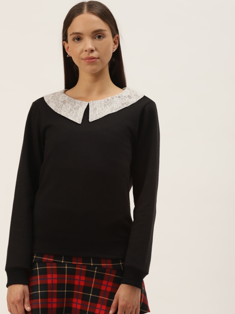 

Belle Fille Women Black Sweatshirt