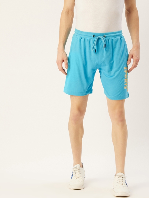 

AM SWAN Men Blue Regular Shorts