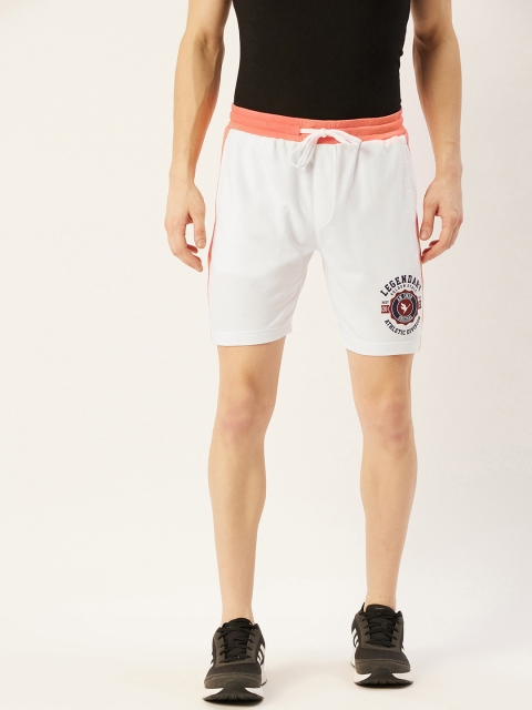 

AM SWAN Men White Regular Shorts