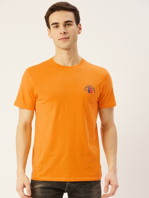 

AM SWAN Men Orange T-shirt