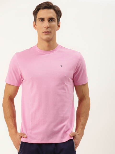 

AM SWAN Men Pink T-shirt
