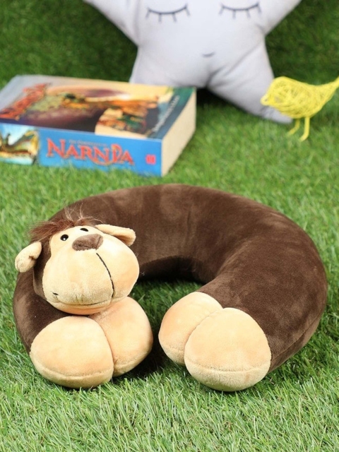 

Lushomes Brown & Cream Travel Pillow