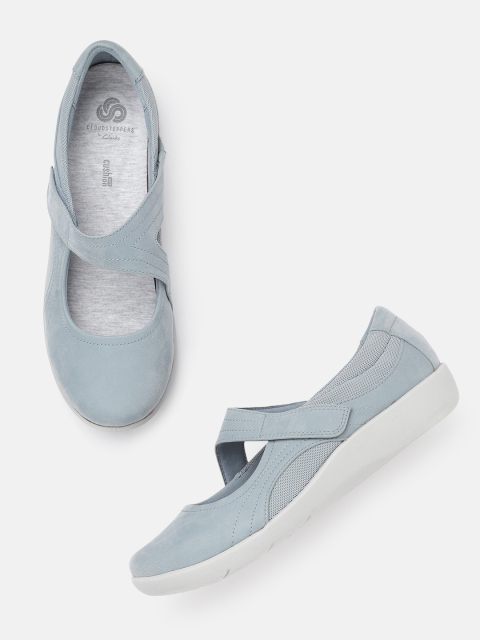 

Clarks Women Blue Solid Mary Janes