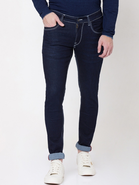 

Rex Straut Jeans Men Blue Slim Fit Stretchable Jeans
