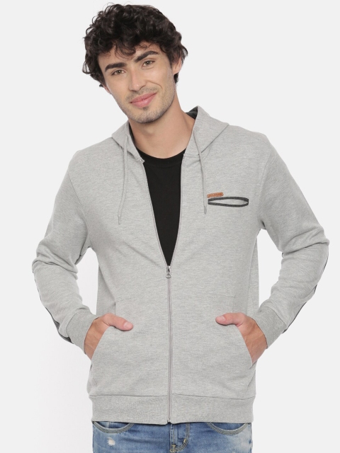 

Swiss Club Men Grey Hooded Sweatshirt