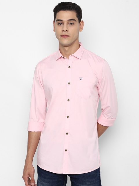

Allen Solly Sport Men Pink Opaque Casual Shirt