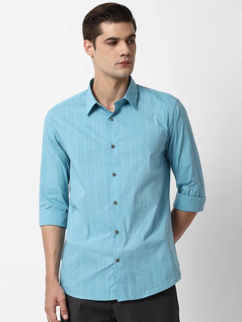

Louis Philippe Sport Men Blue Slim Fit Opaque Casual Shirt